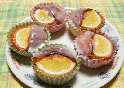 レモンのカップケーキ