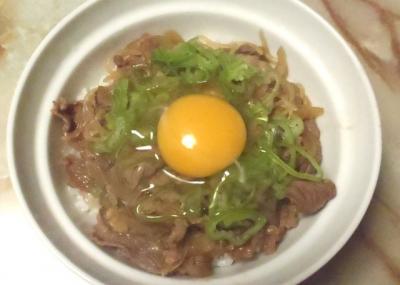 簡単牛丼