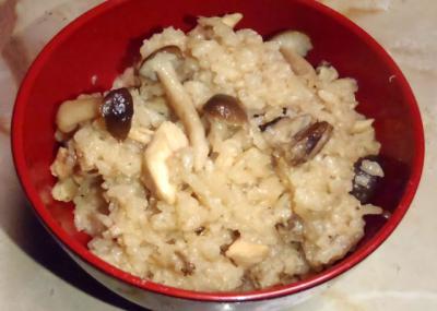 きのこの炊き込みご飯