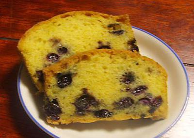 ブルーベリーパウンドケーキ