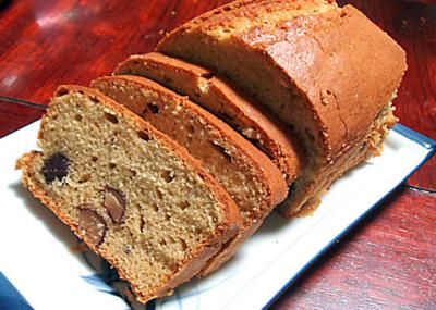 マロンのパウンドケーキ