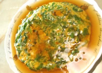 あんかけニラ玉