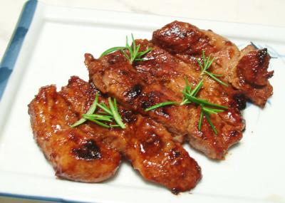 豚肉の味噌山椒焼き