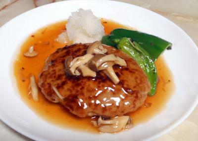 和風きのこハンバーグ