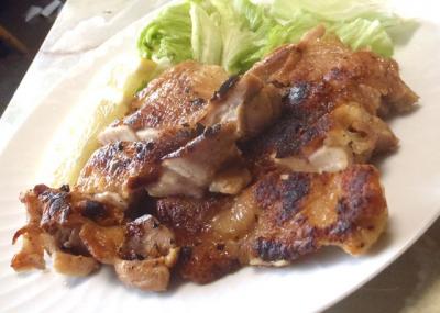 シンプルチキンソテー