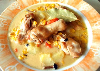 手羽元のクリーム煮