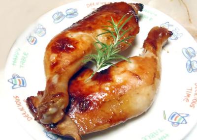 骨付きモモ肉のロースト