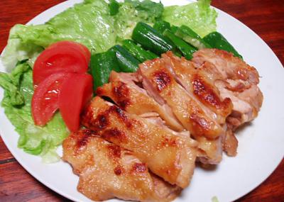 鶏肉の味噌マヨ照り焼き