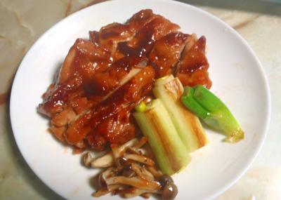 鶏肉の鍋照り焼き