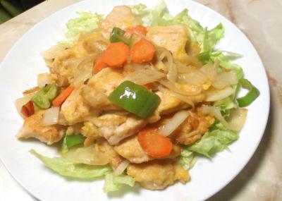 鶏肉のレモンピカタ