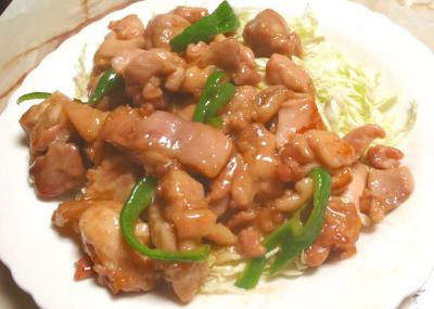 鶏の生姜焼き