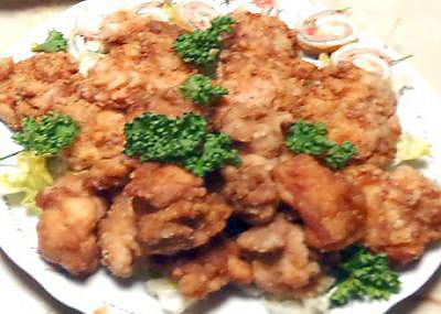 ザンギ(鶏の竜田揚げ)