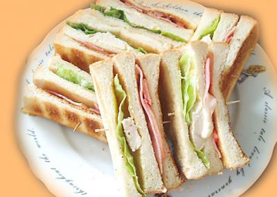 クラブハウスサンドイッチ