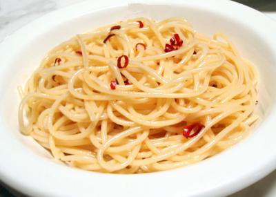 ガーリックパスタ