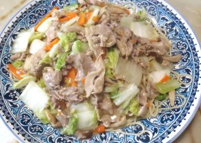 中華あんかけパスタ