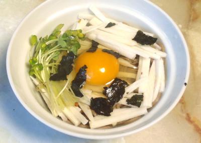 長いものネバネバ蕎麦