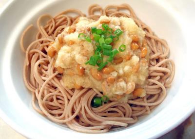 おろし納豆そば