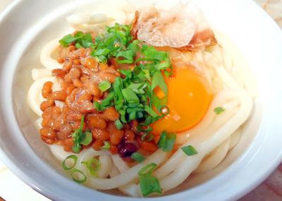 卵納豆うどん