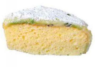 キウィなホワイトケーキ