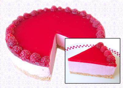 ラズベリームースケーキ