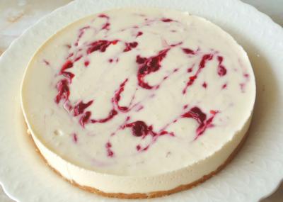 マーブルレアチーズケーキ