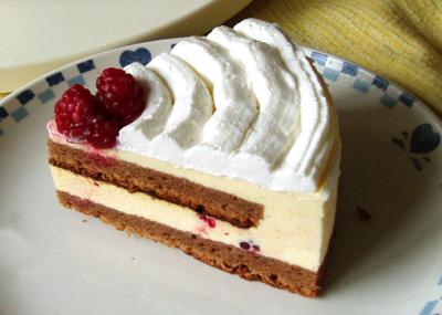 夏のひんやりチョコケーキ