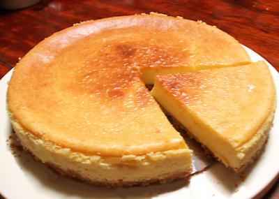 シンプルチーズケーキ