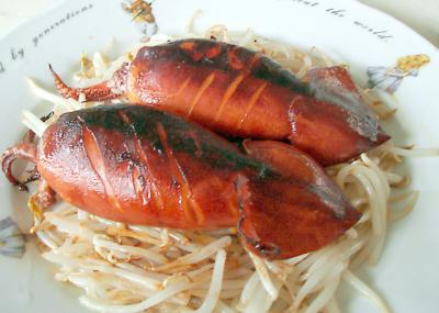 いかのバター醤油焼き