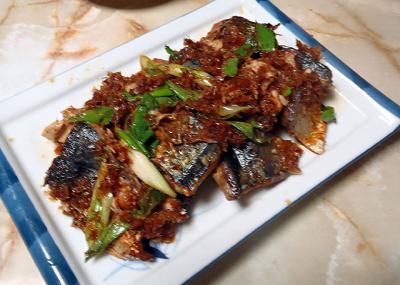 さばの漬け焼き
