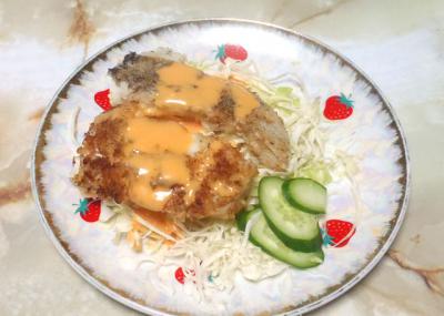 鱈の香草パン粉焼き