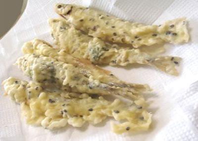 チカのゴマ天ぷら