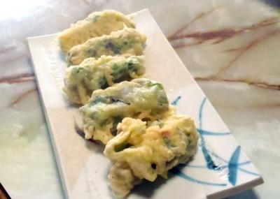 餅の海苔チーズ揚げ