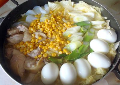 塩バターコーン鍋