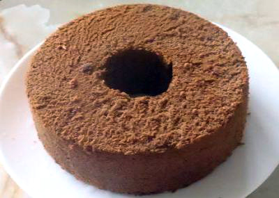 チョコシフォンケーキ