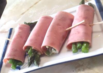 アスパラのハム巻き