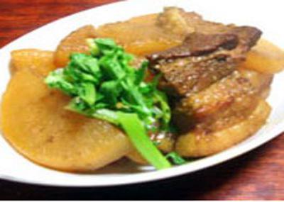 豚ばら肉と大根のカレー煮