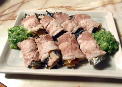 えのきの豚肉蒸し