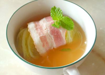 白菜のベーコン巻き