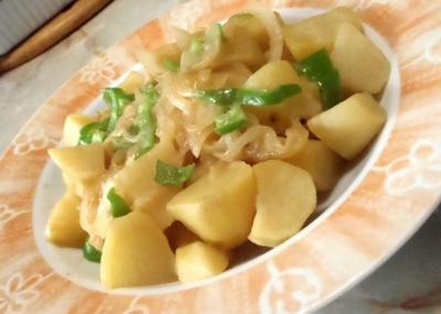 じゃがいもの和風バター炒め