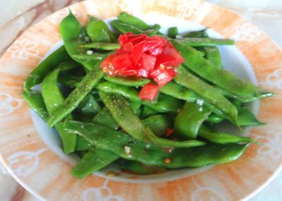 いんげんの塩炒め