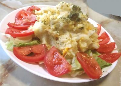 じゃがタマのマヨ和え