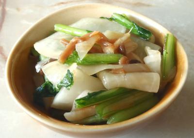 かぶのなめたけ和え