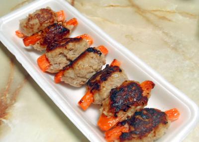 人参シシカバブー