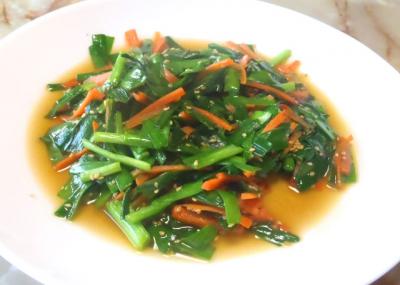 ニラの中華ゴマ炒め