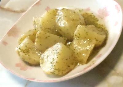 芋のドレッシング和え