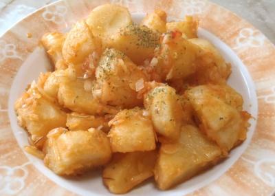 ポテトのホットサラダ