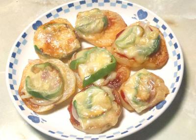 ポテトのミニピザ