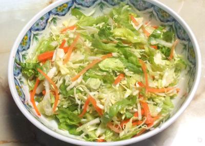 たっぷり野菜のサラダ