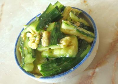 中華風たたききゅうり