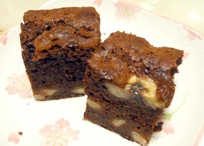 チョコバナナブラウニー
